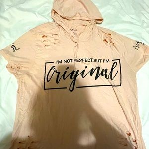 Women’s hooded tee size 3x